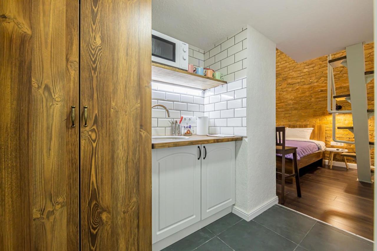 Kyiv Brown Loft Apartment ภายนอก รูปภาพ
